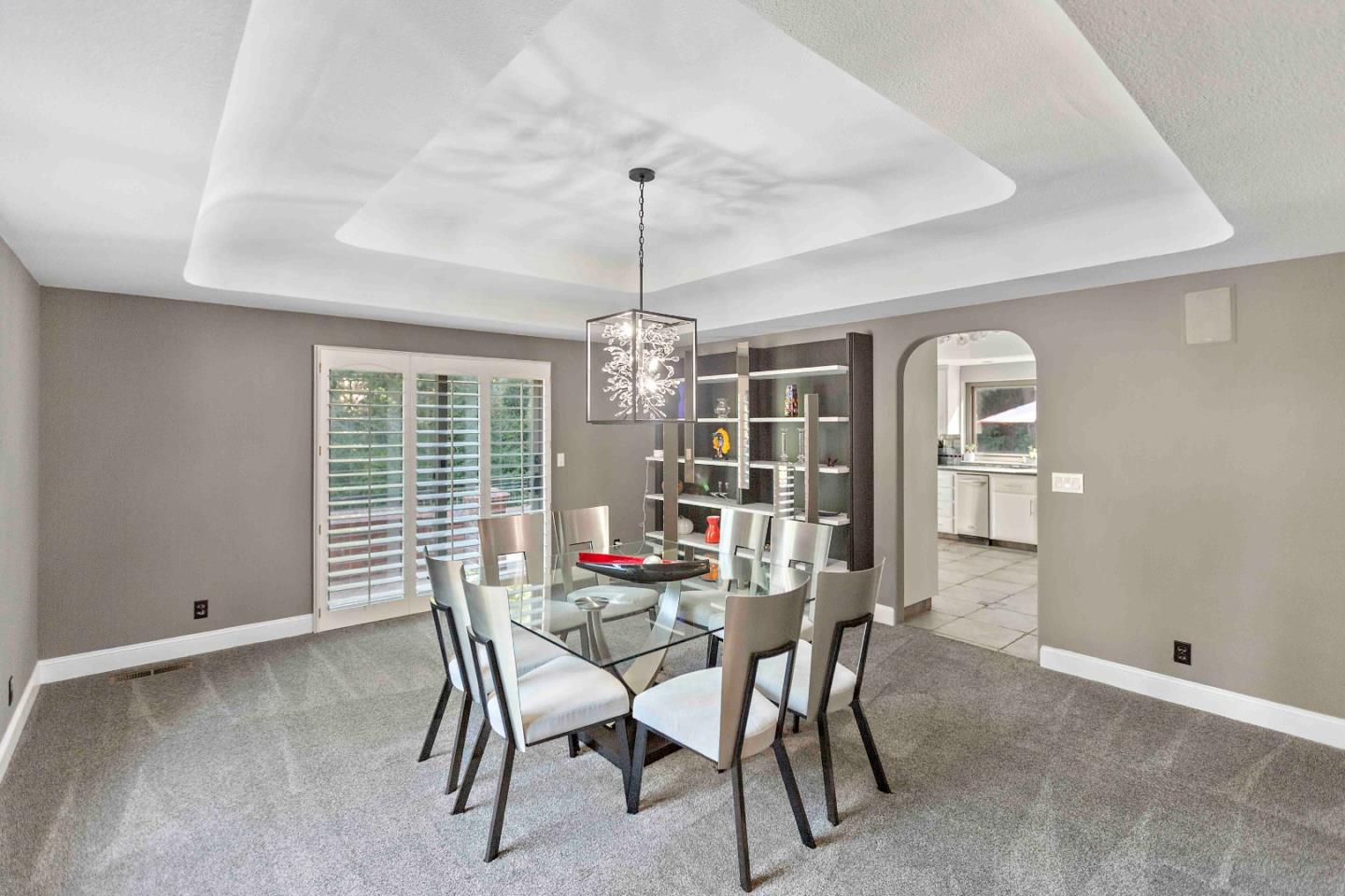 23491 Summit Road Los Gatos, CA 95033 - Photo 14 of 77 a view of a dining room with furniture window and outside view