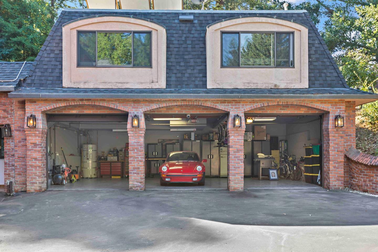 23491 Summit Road Los Gatos, CA 95033 - Photo 58 of 77 a view of a car park of front of a house