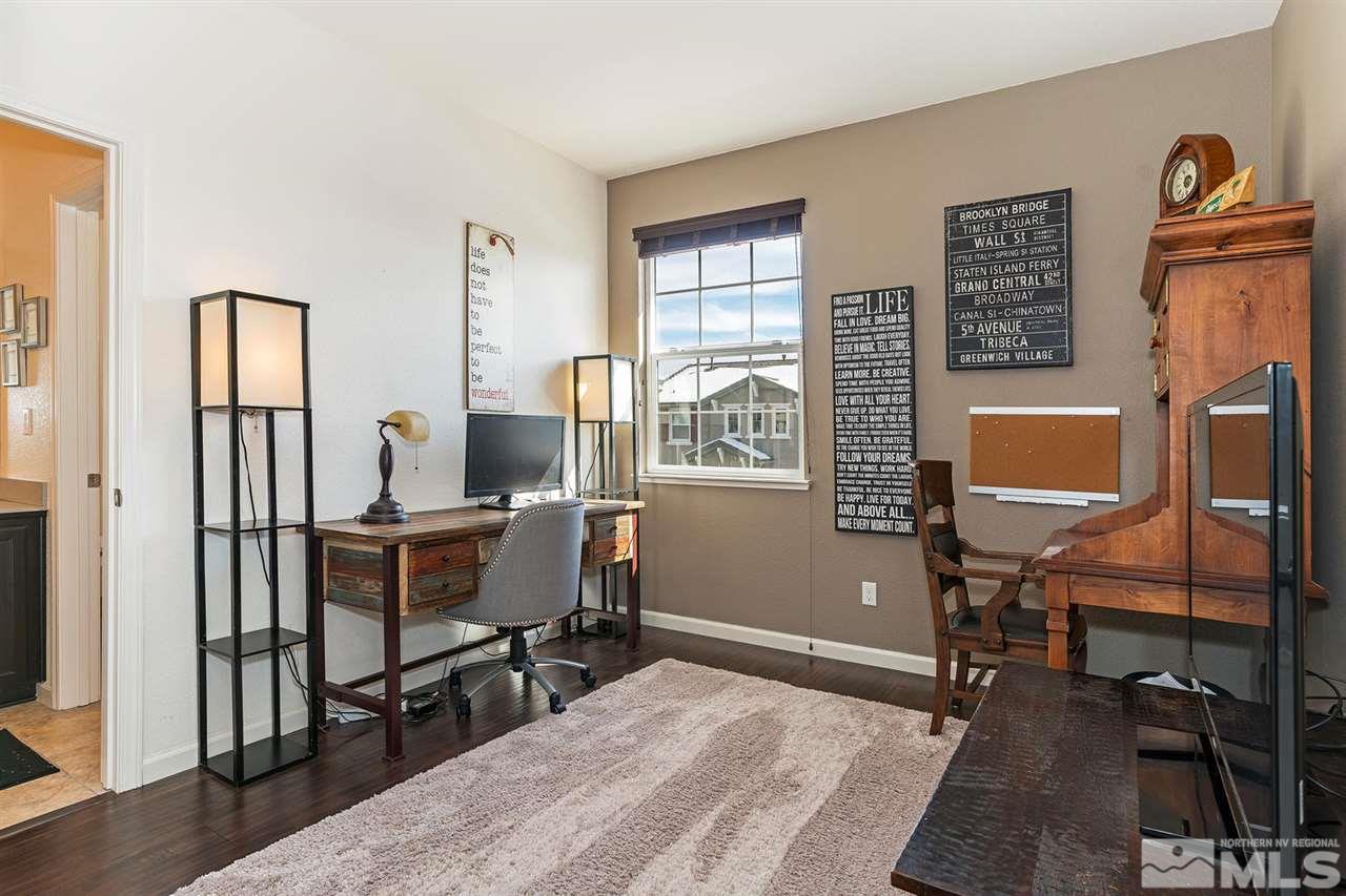 1965 Hope Valley Drive Reno, NV 89521 - Photo 12 of 17 a workspace with furniture hardwood and a window