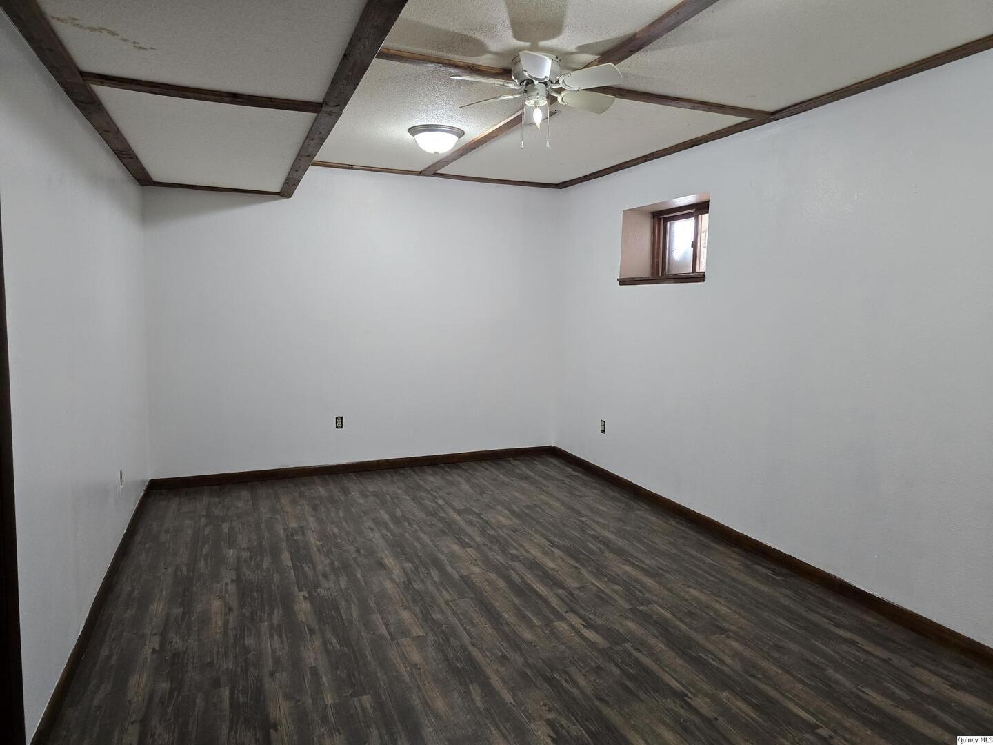 305 East 3rd Street Bowen, IL 62316 - Photo 15 of 32 a view of a room with wooden floor and fan
