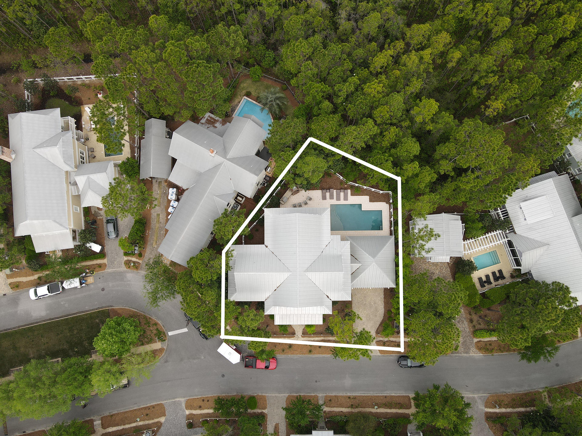 178 Pine Needle Way Santa Rosa Beach, FL 32459 - Photo 1 of 1 an aerial view of a house