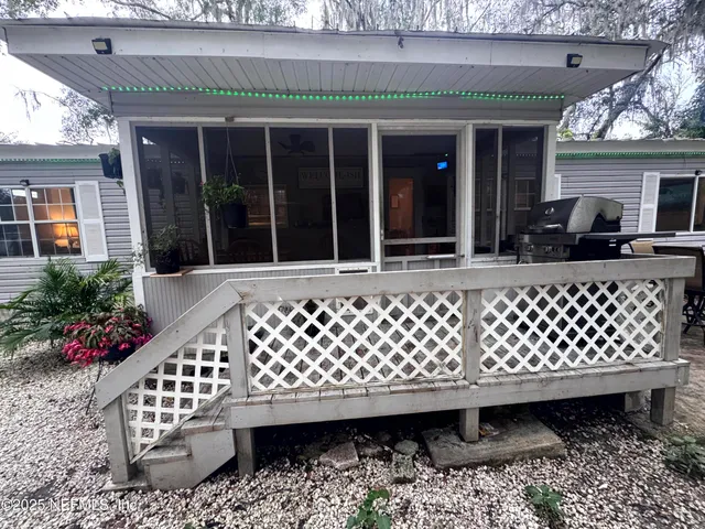 a view of a house with a window