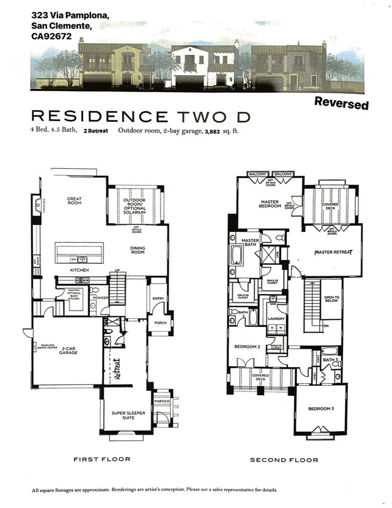 323 Via Pamplona San Clemente, CA 92672 - Photo 74 of 74 Unique Floor Plan--2 Bedrooms Retreat