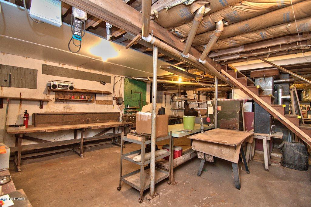 915 Long Ridge Road Hawley, PA 18428 - Photo 39 of 64 Lower Level Workshop