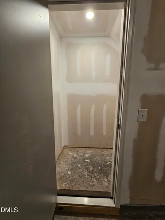 a view of empty room