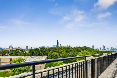 a view of a city skyline