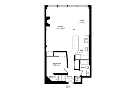 a picture of floor plan