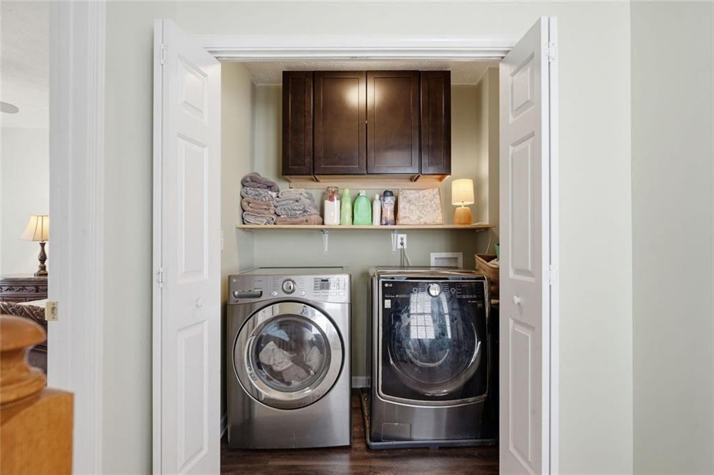 148 Timber Gate Drive Lawrenceville, GA 30045 - Photo 26 of 38 a utility room with dryer and washer