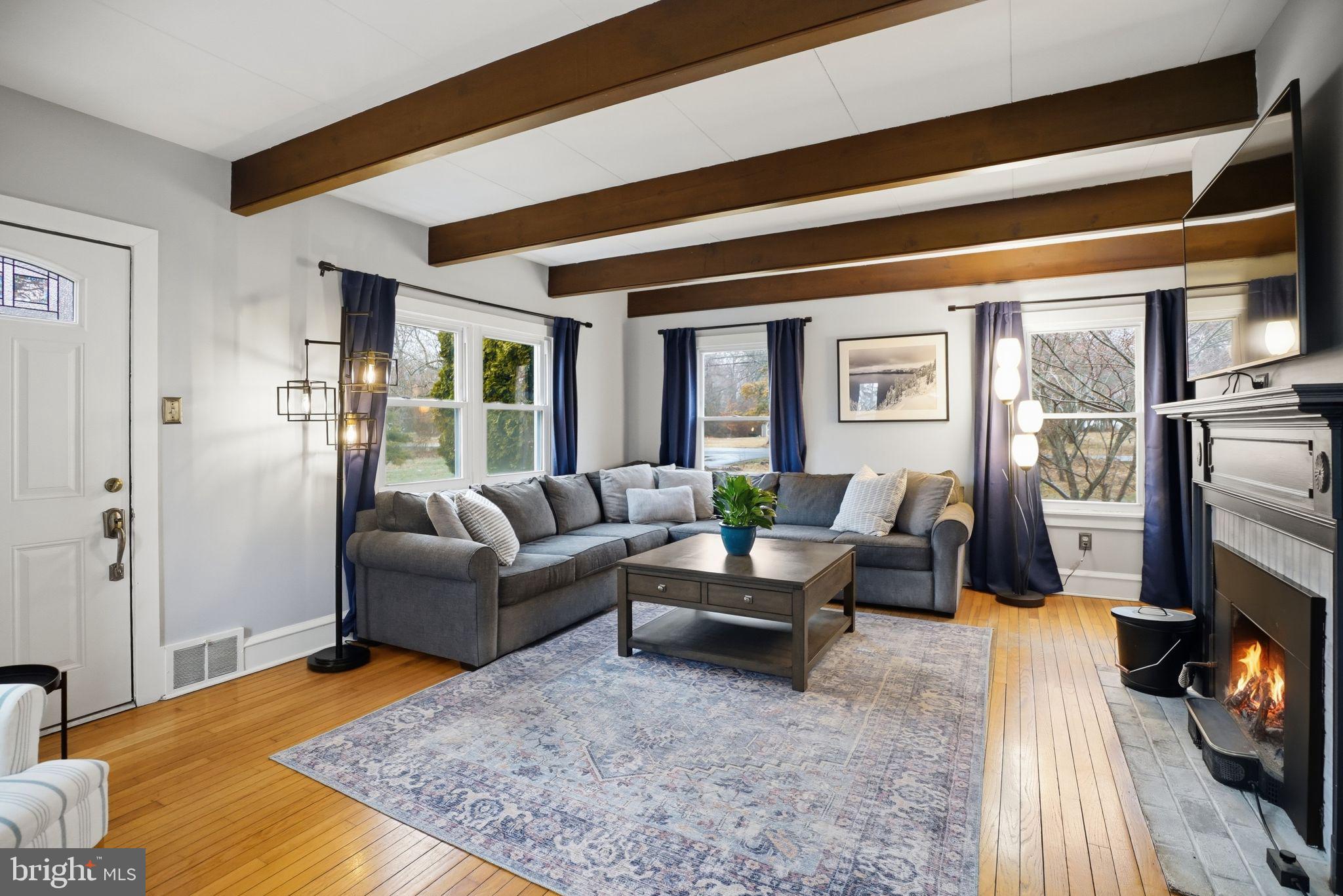 330 Fairhill Road Hatfield, PA 19440 - Photo 5 of 49 a living room with furniture wooden floor and a flat screen tv