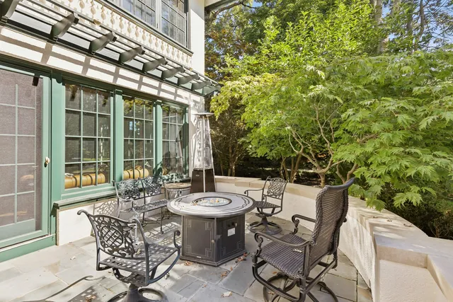 a dining room with furniture window wooden floor