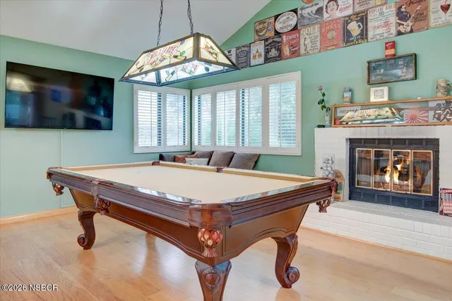 a bed room with furniture and a window