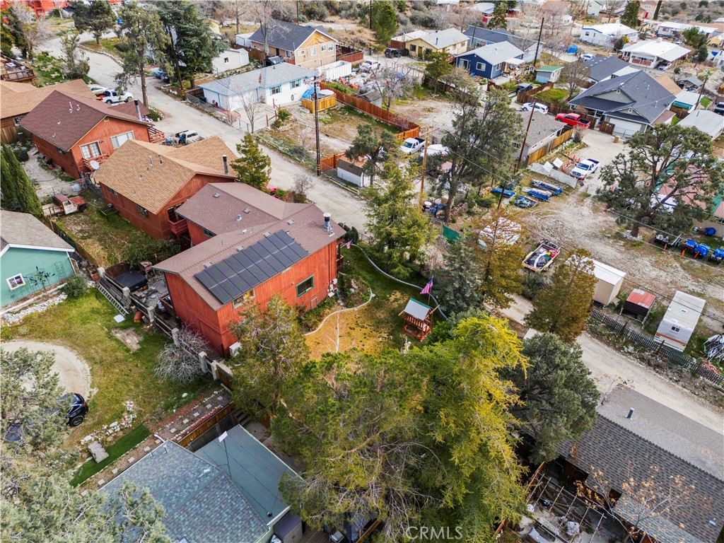 921 Piru Way Frazier Park, CA 93225 - Photo 49 of 62 an aerial view of a house with a yard