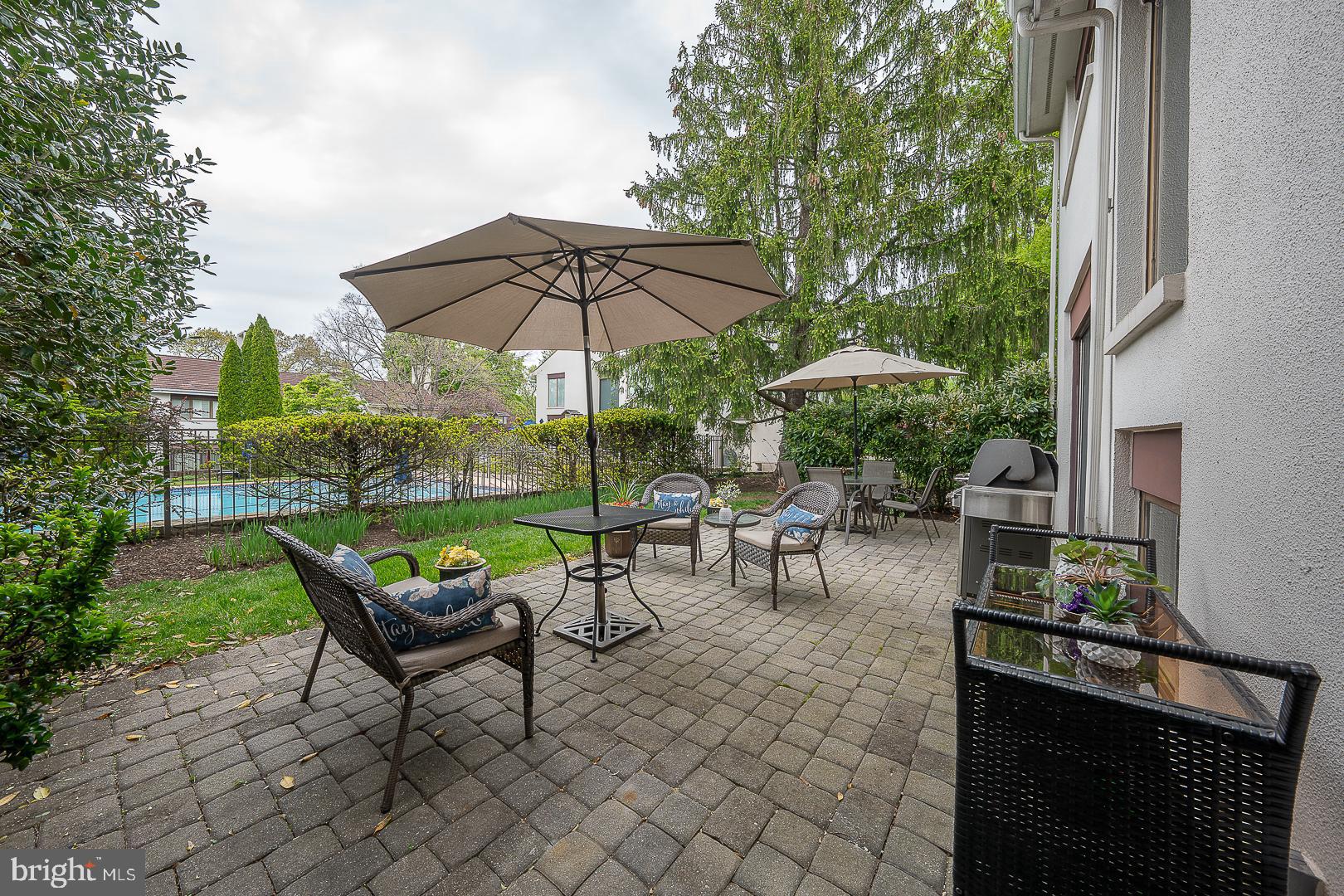 7 Brettagne, Unit 7 Devon, PA 19333 - Photo 17 of 48 Relaxing Patio with Belgium brick block