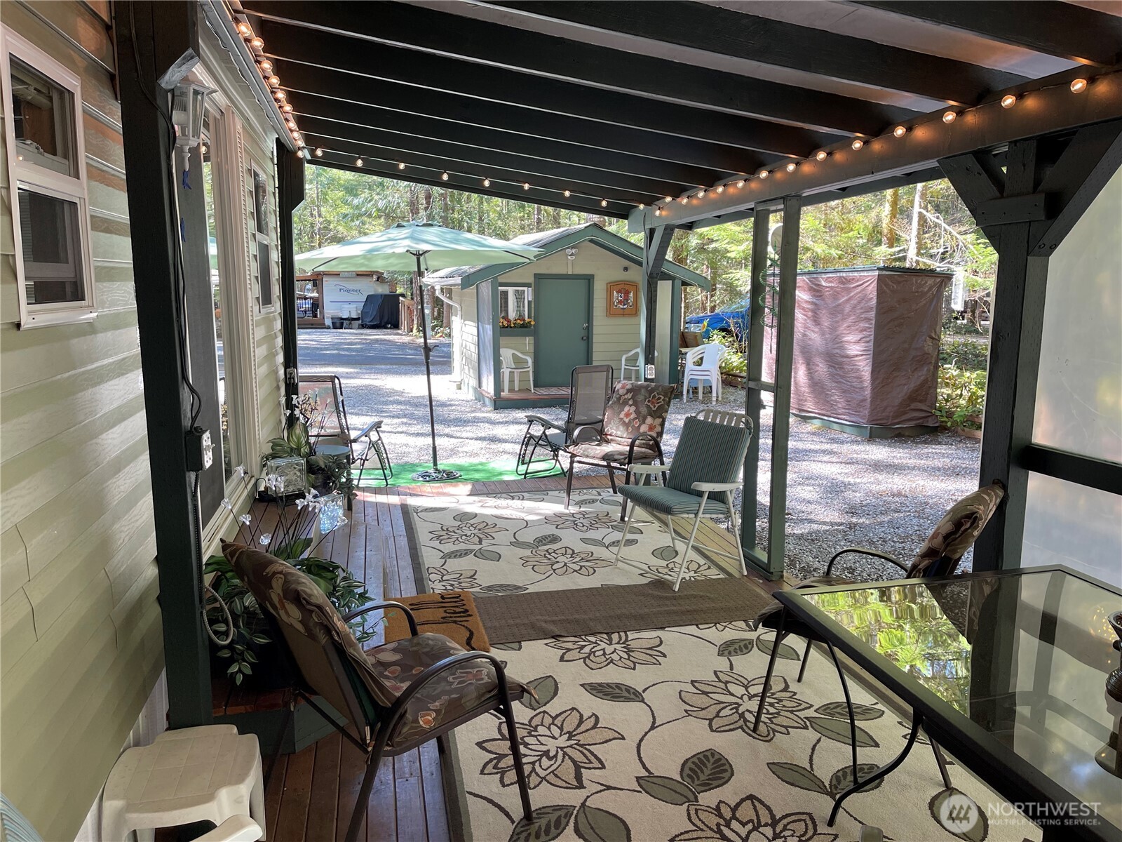 53 Branch Circle Maple Falls, WA 98266 - Photo 4 of 39 a view of an outdoor sitting area