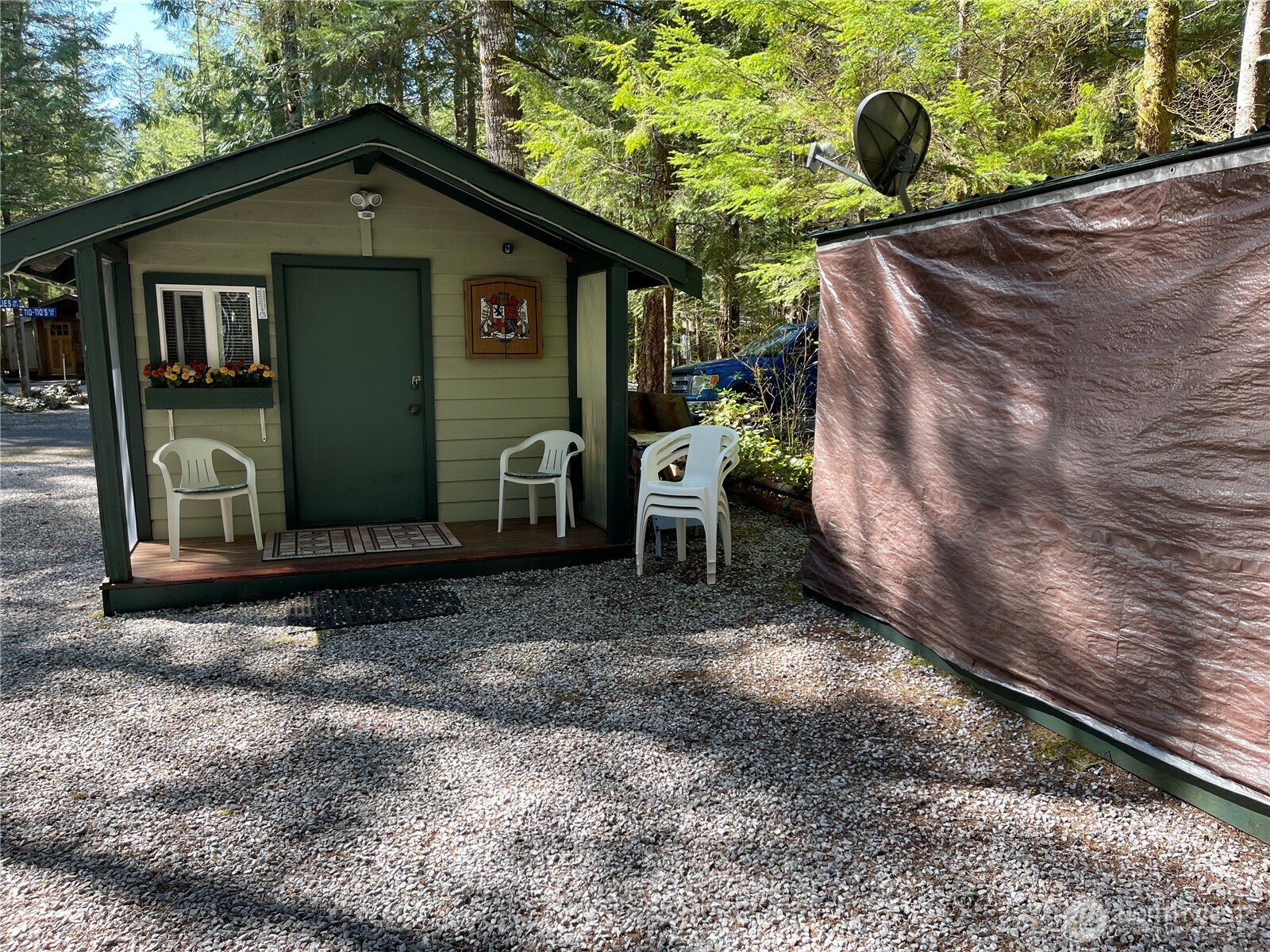 53 Branch Circle Maple Falls, WA 98266 - Photo 6 of 39 a backyard of a house with table and chairs