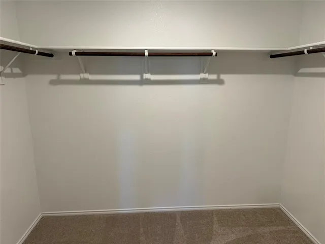 a close up view of racks on the wall