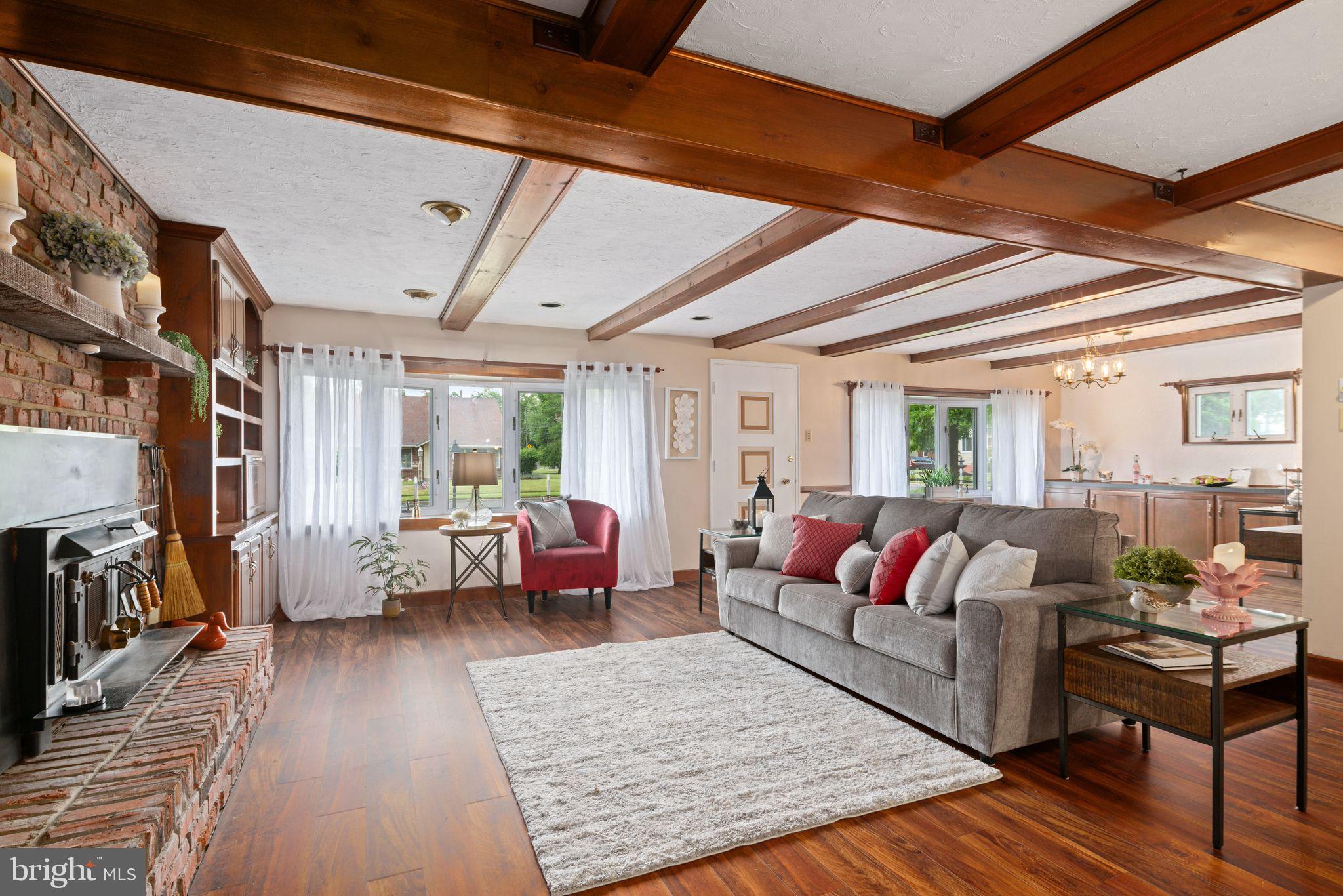1236 Wayne Road Haddonfield, NJ 08033 - Photo 5 of 46 Bright and sunny living room