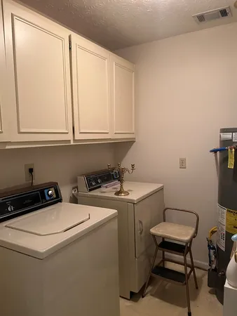 a view of water heater room