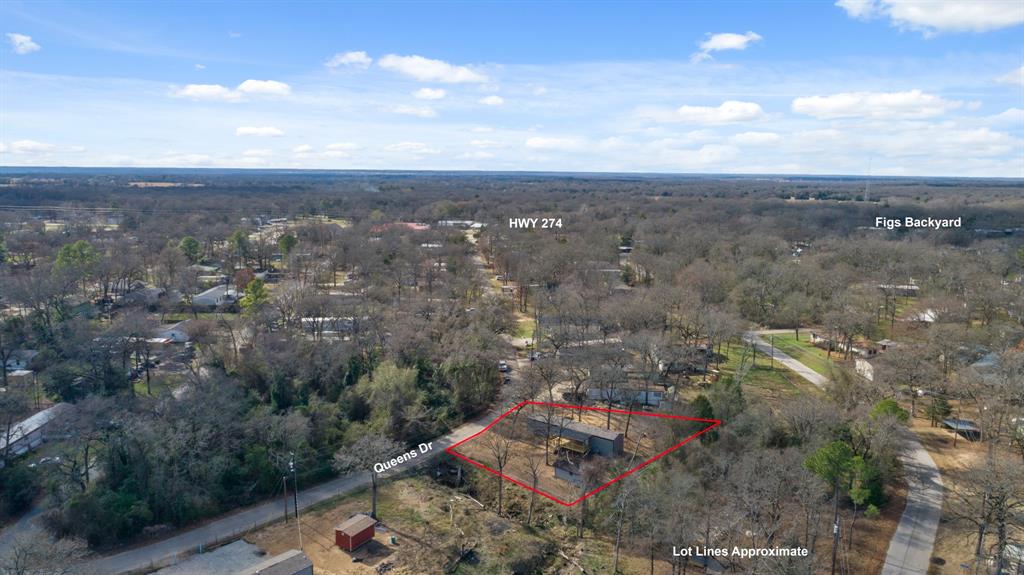 721 Queens Drive Tool, TX 75143 - Photo 25 of 30 an aerial view of multiple house