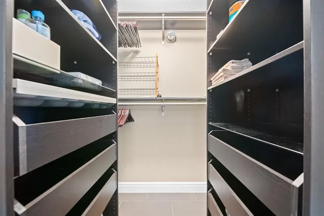 a view of storage and utility room