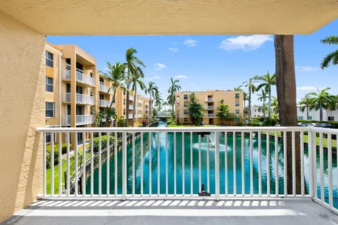 a view of a balcony with an outdoor space