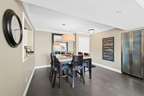 a view of a livingroom with furniture and window