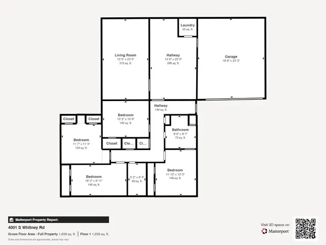 $264,900 | 4001 South Whitney Road, Selma, IN 47383