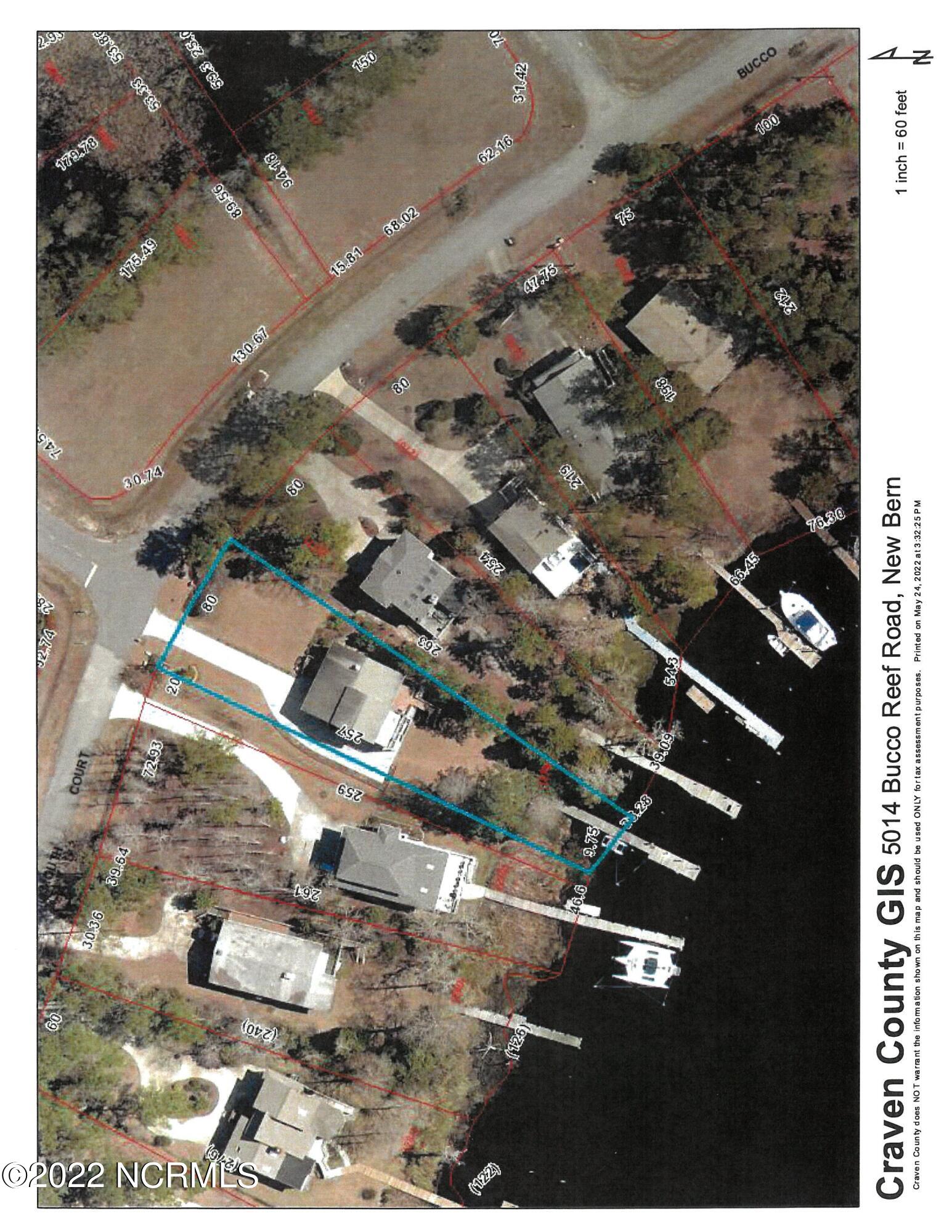5014 Bucco Reef Road New Bern, NC 28560 - Photo 49 of 64 GIS Map 1