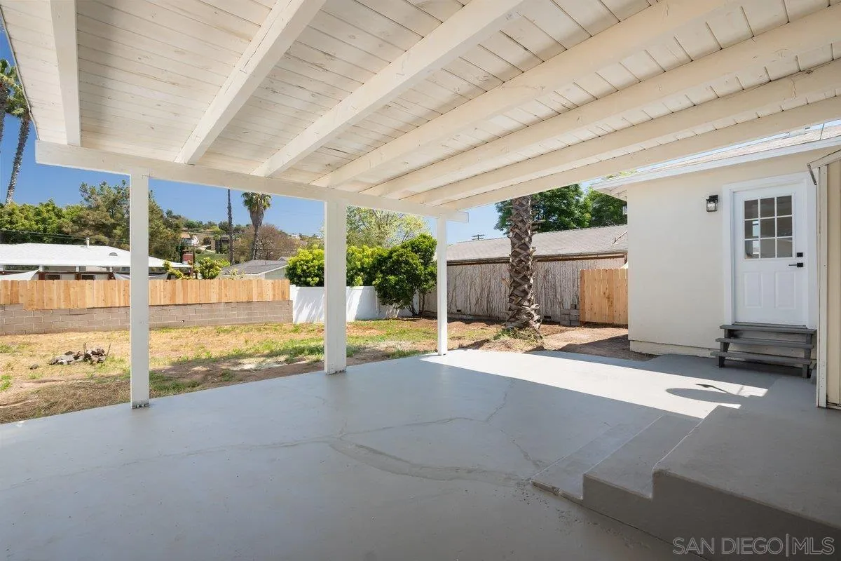 3465 Par Drive La Mesa, CA 91941 - Photo 15 of 16 a view of a house with backyard and porch