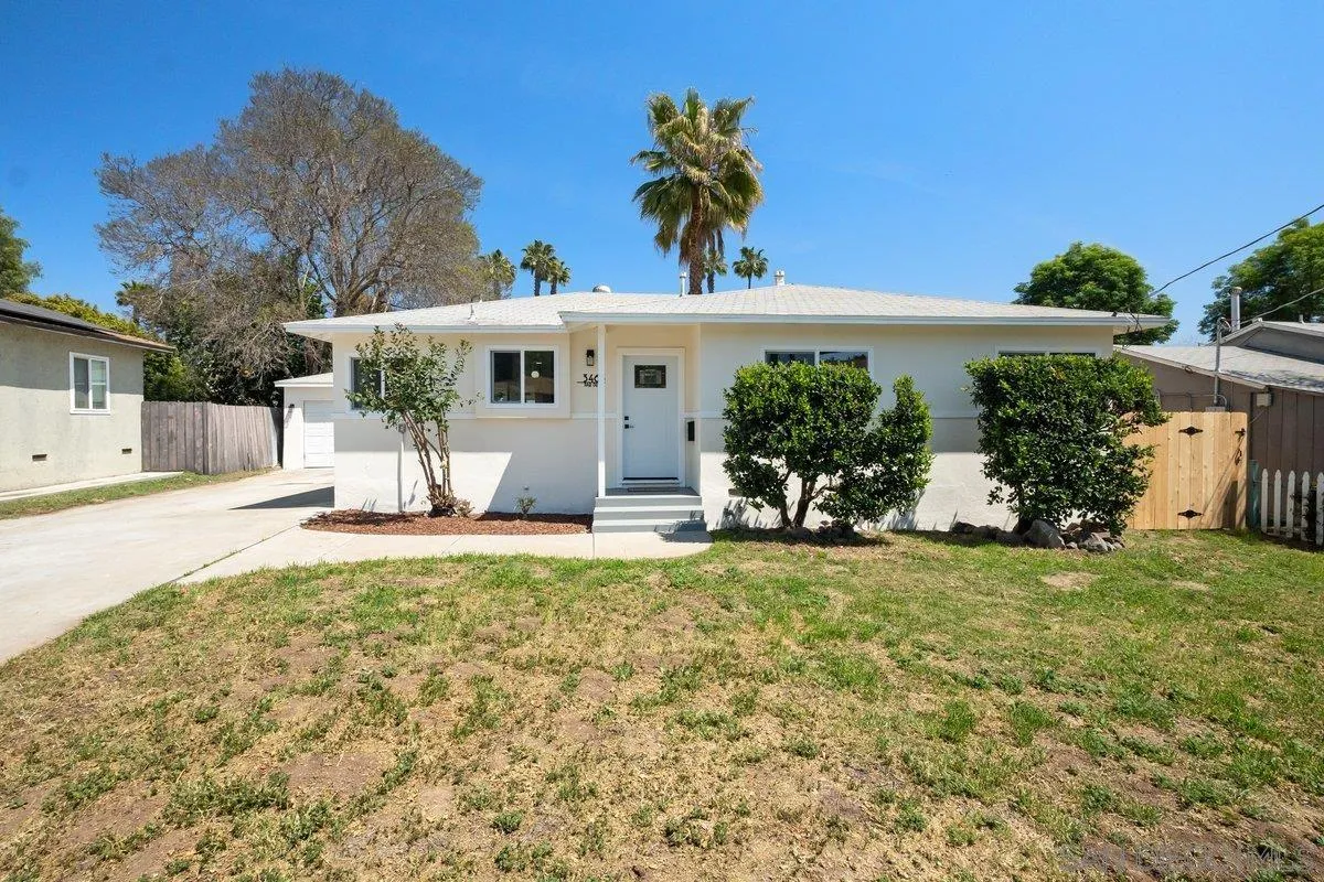 3465 Par Drive La Mesa, CA 91941 - Photo 16 of 16 a view of a house with backyard and a garden
