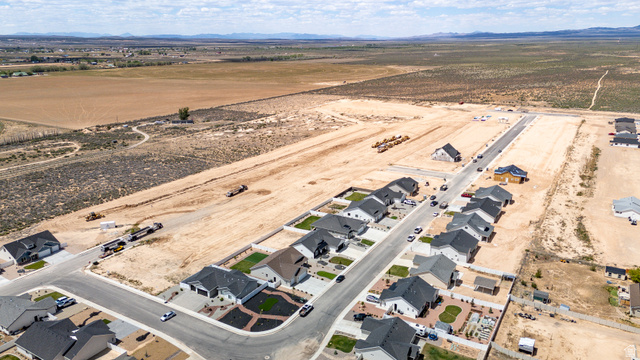 4978 North 75 East Enoch, UT 84721 - Photo 56 of 60 Aerial perspective of a developing residential community