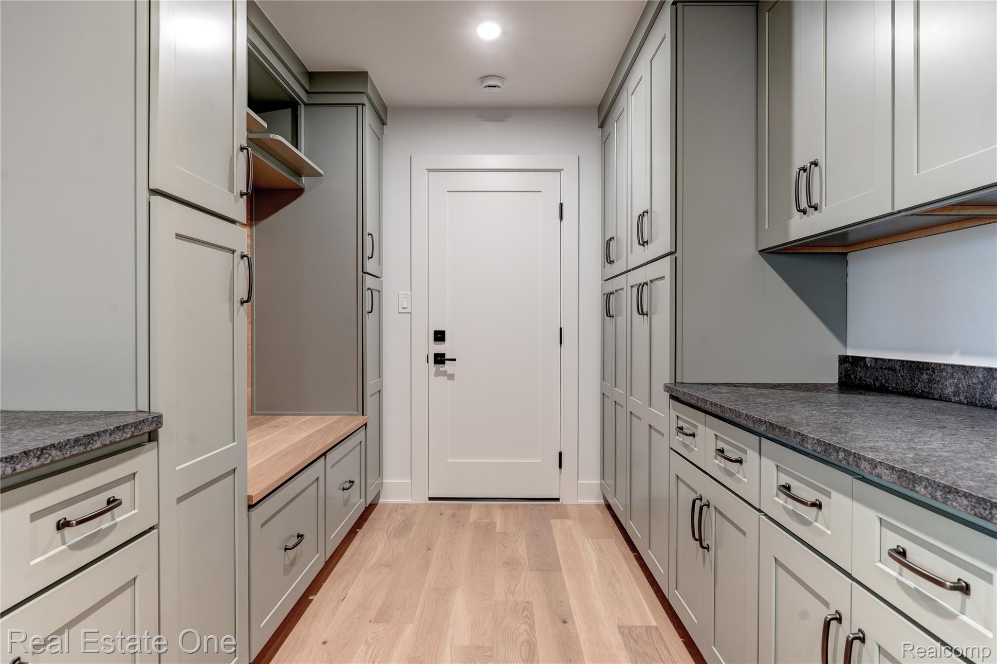 786 South Cranbrook Road Bloomfield Hills, MI 48301 - Photo 5 of 38 Mudroom featuring light wood finished floors and recessed lighting