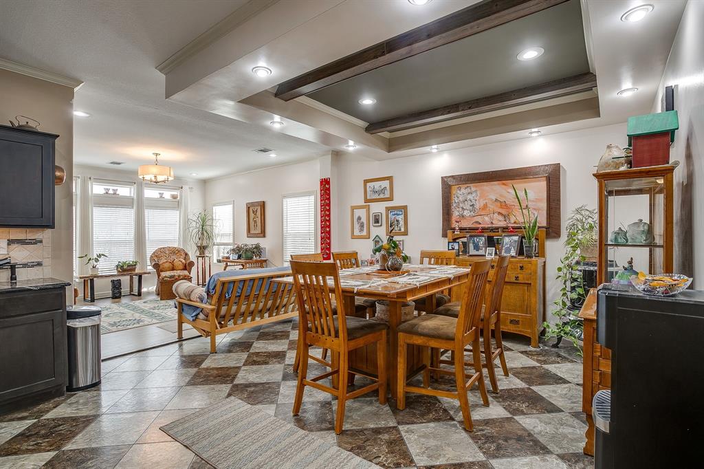 13740 County Road 4041 Scurry, TX 75158 - Photo 10 of 40 a view of a dining room with furniture