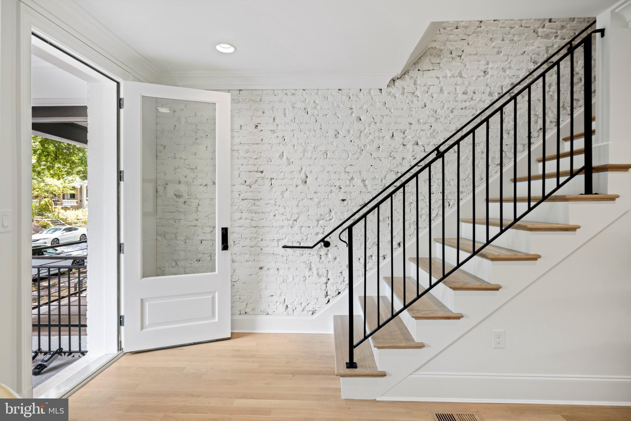 626 I Street Northeast Washington, DC 20002 - Photo 3 of 66 Notice the exposed brick wall!