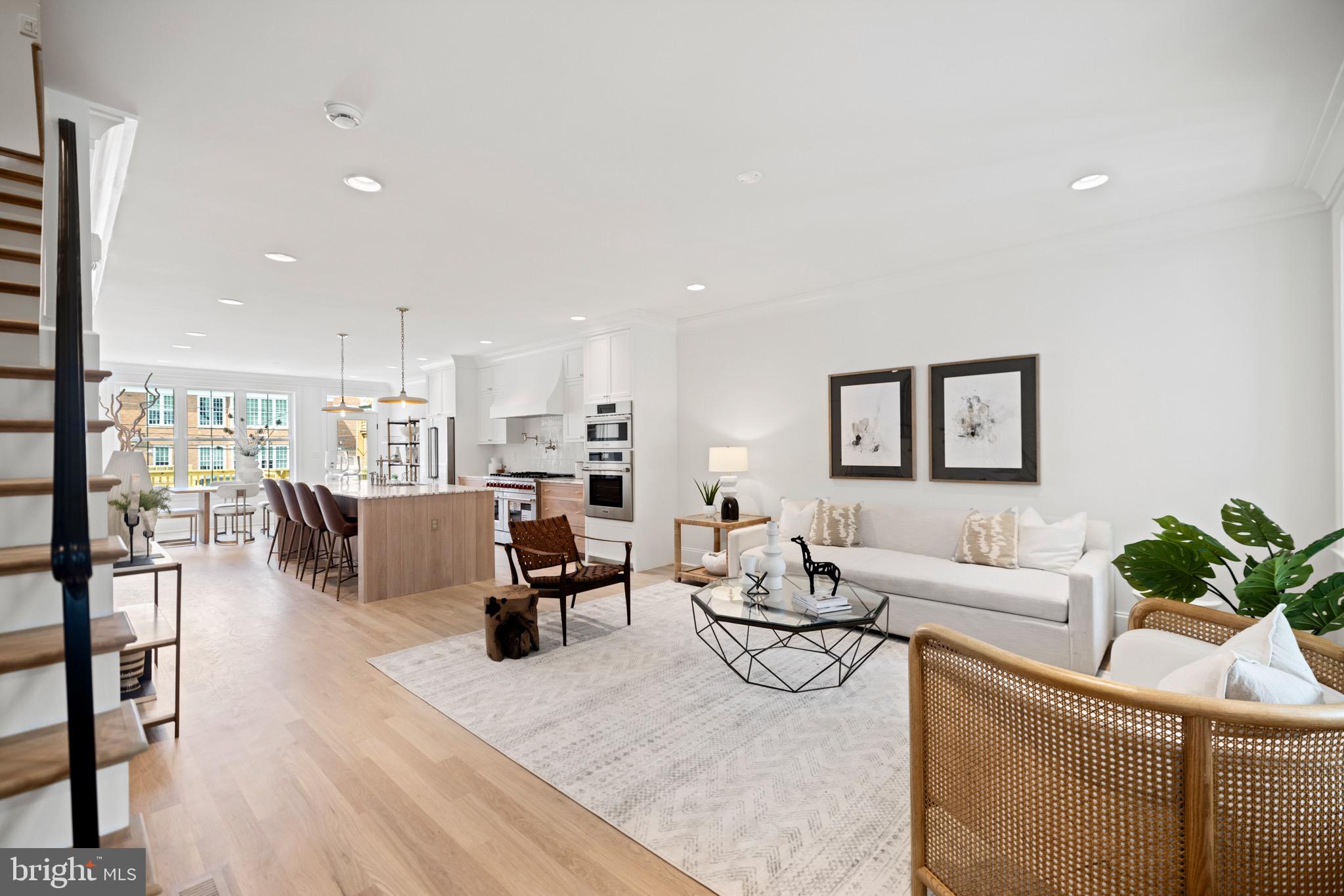 626 I Street Northeast Washington, DC 20002 - Photo 4 of 66 Open layout is perfect for entertaining!