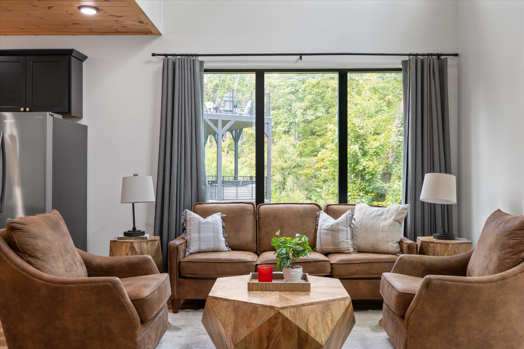 1134 Reedmont Way Sevierville, TN 37876 - Photo 12 of 42 a living room with furniture and a large window
