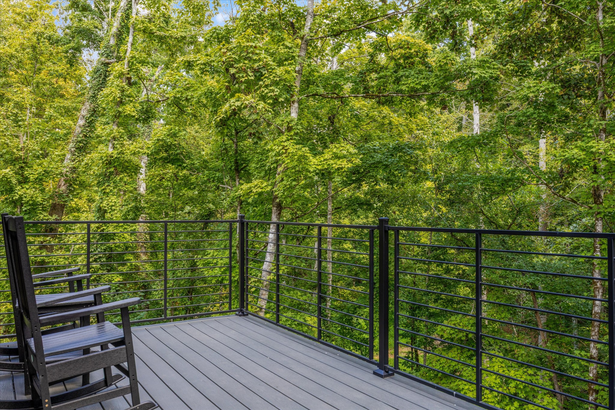 1134 Reedmont Way Sevierville, TN 37876 - Photo 18 of 42 a view of a balcony with wooden floor