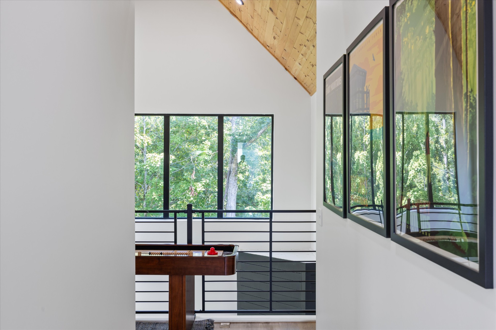 1134 Reedmont Way Sevierville, TN 37876 - Photo 25 of 42 a view of a room with large windows and stairs