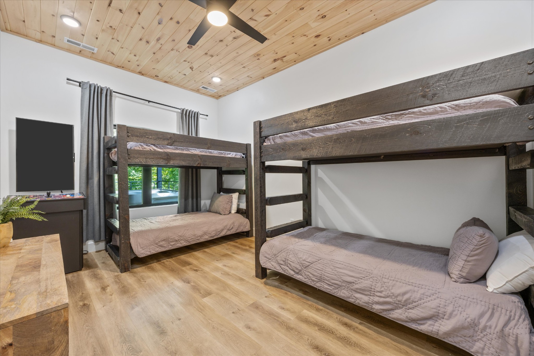 1134 Reedmont Way Sevierville, TN 37876 - Photo 32 of 42 a bedroom with furniture and large window