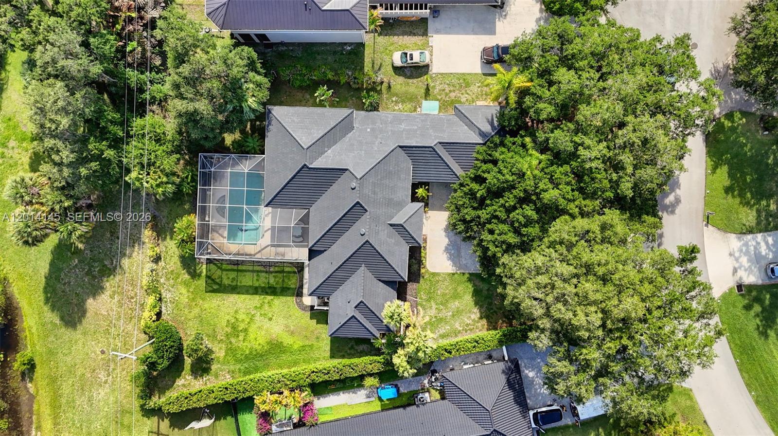 19558 Red Gum Trail Jupiter, FL 33458 - Photo 81 of 81 an aerial view of a house with a garden