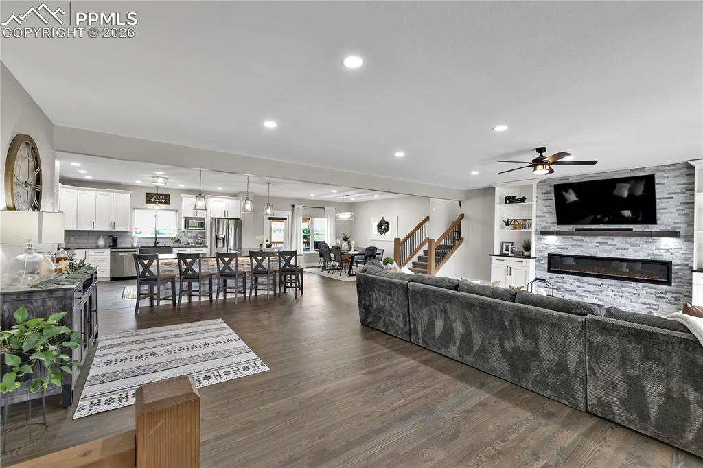 18135 Spur Ranch Road Peyton, CO 80831 - Photo 5 of 50 You will be stunned when you walk in the open floor plan main living!