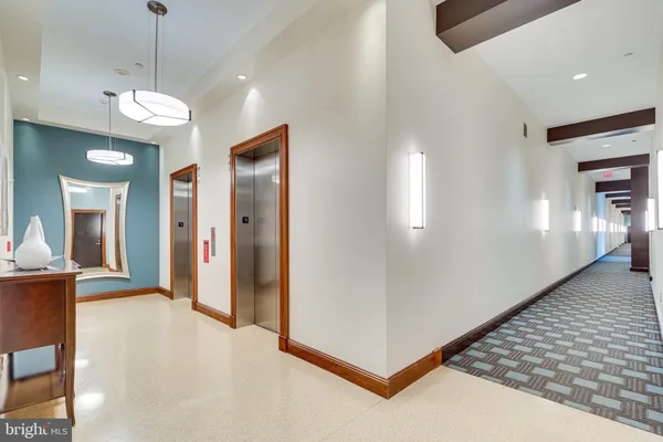 a view of a multi story building