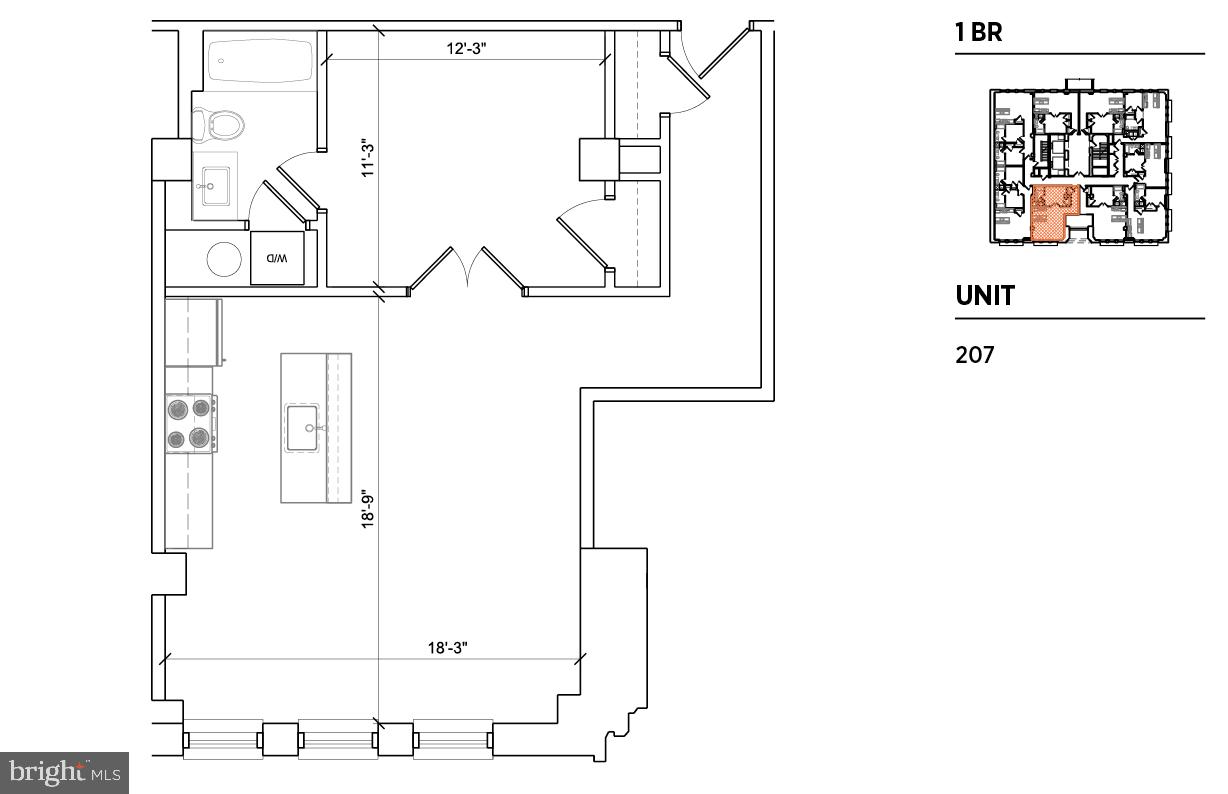 301 North Charles Street, Unit 2BR Baltimore, MD 21202 - Photo 40 of 48 a picture of a bathroom with a shower and a mirror