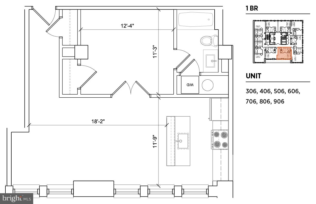 301 North Charles Street, Unit 2BR Baltimore, MD 21202 - Photo 41 of 48 a picture of a bench