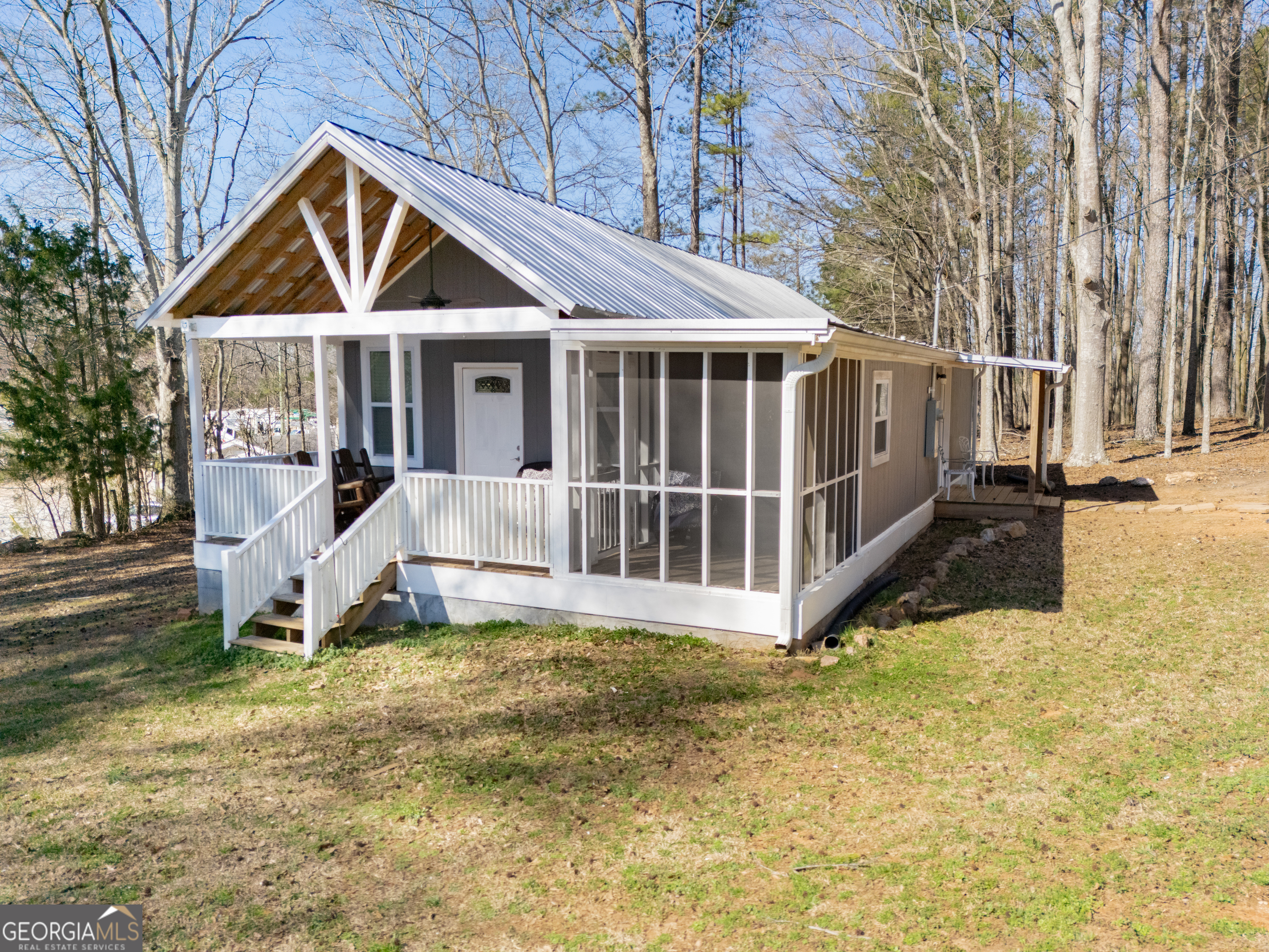 120 3rd Avenue North Ranburne, AL 36273 - Photo 29 of 33 a view of a house with backyard and deck