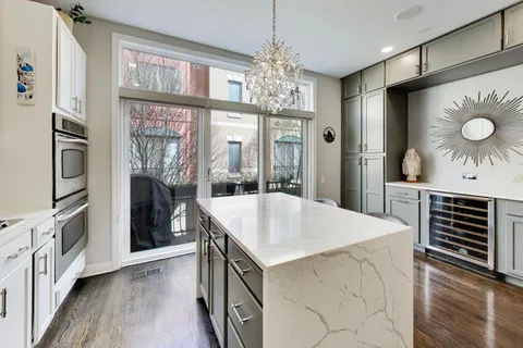 a very nice looking room with a large window
