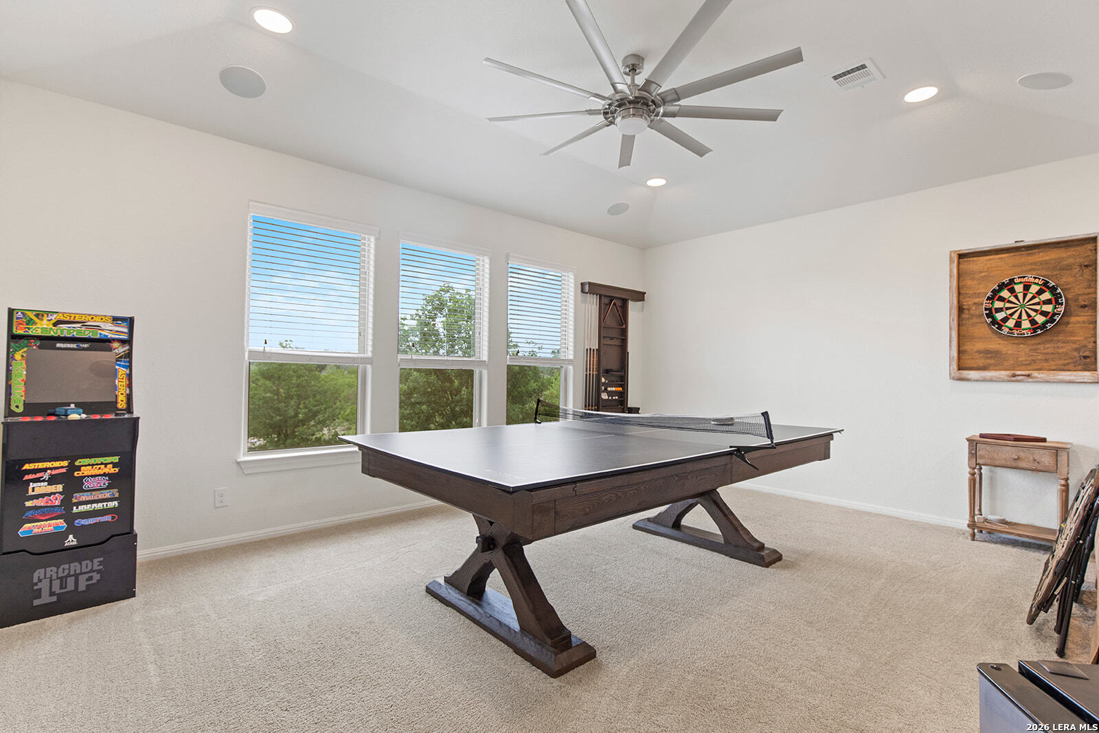 8039 Cibolo Valley Fair Oaks Ranch, TX 78015 - Photo 31 of 63 a view of a workspace with furniture and a window