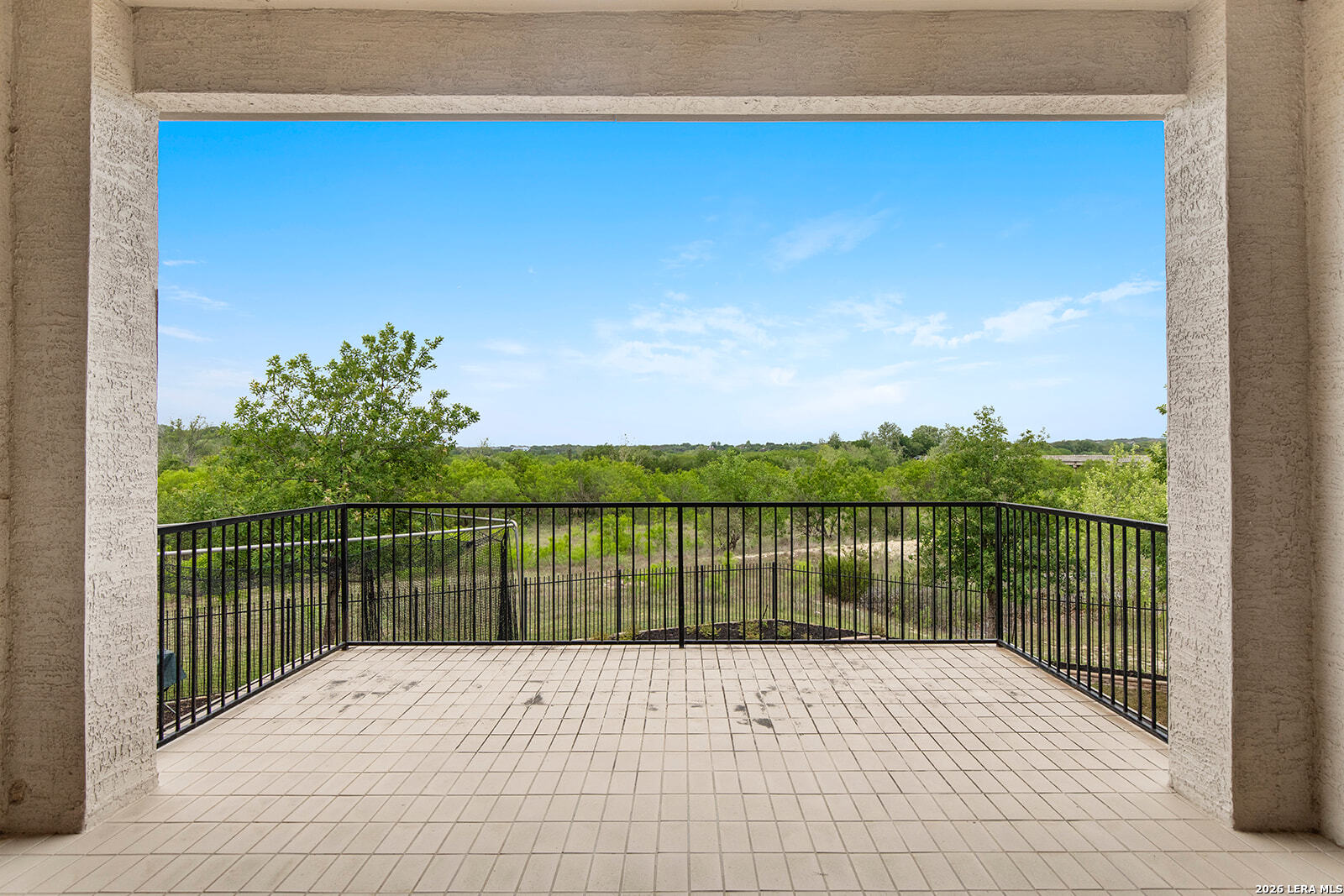 8039 Cibolo Valley Fair Oaks Ranch, TX 78015 - Photo 47 of 63 a view of balcony with wooden floor and fence