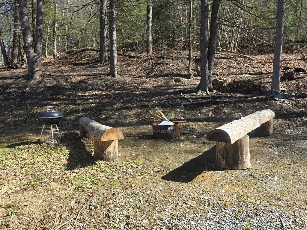 389 Winslow Hill Road Benezett, PA 15821 - Photo 24 of 33 a view of a yard with wooden fence