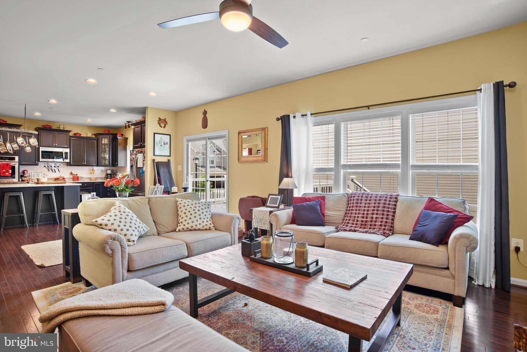 8185 Ridgely Loop Severn, MD 21144 - Photo 11 of 39 Main Level Living Room w/fireplace (view 3)